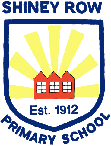 Shiney Row Primary School Blue Logo