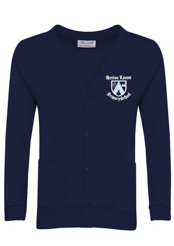 Hetton Lyons Primary School Navy Cardigan