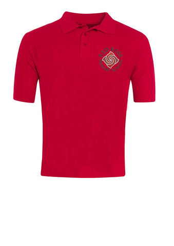 Red Rose Primary School Red Polo