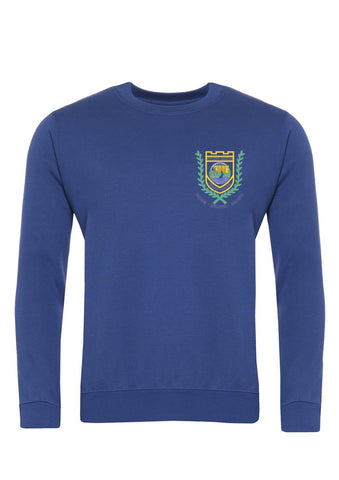 Hylton Castle Primary School Royal Blue Sweatshirt