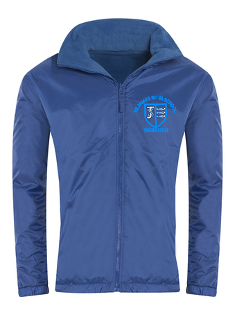 St James R.C.V.A. Primary School Royal Blue Showerproof Jacket