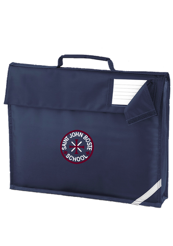 St John Boste R.C. Primary School Navy Book Bag