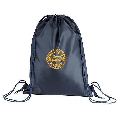 Bill Quay Primary School Navy Gym Bag