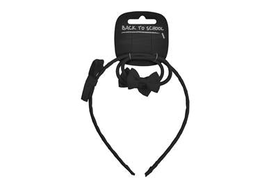 Black Alice Bow Band Set