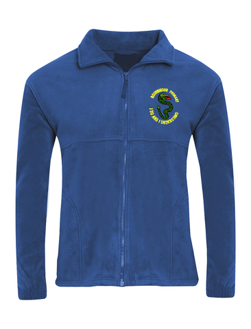 Bournmoor Primary School Royal Blue Fleece Jacket