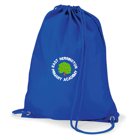 East Herrington Primary Academy Royal Blue Gym Bag