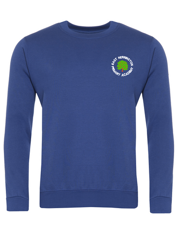 East Herrington Primary Academy Royal Blue Sweatshirt