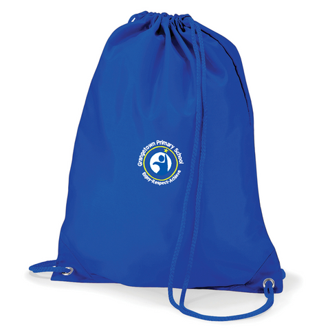 Grangetown Primary School Royal Blue Gym Bag