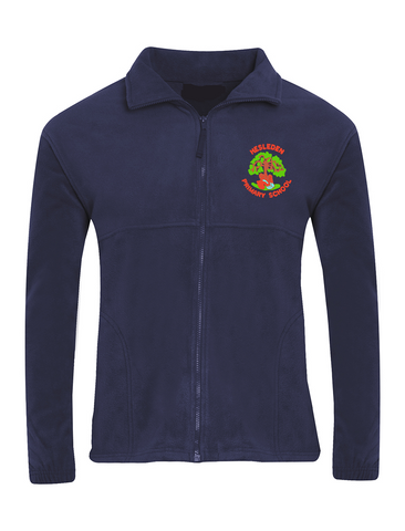 Hesleden Primary School Navy Fleece Jacket