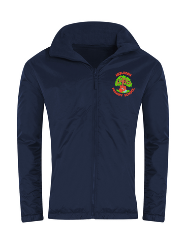 Hesleden Primary School Navy Showerproof Jacket
