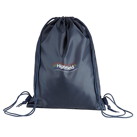 Highfield Academy Navy Gym Bag