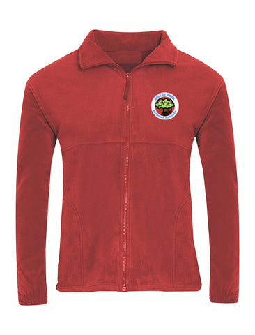 Holley Park Academy Nursery Red Fleece Jacket