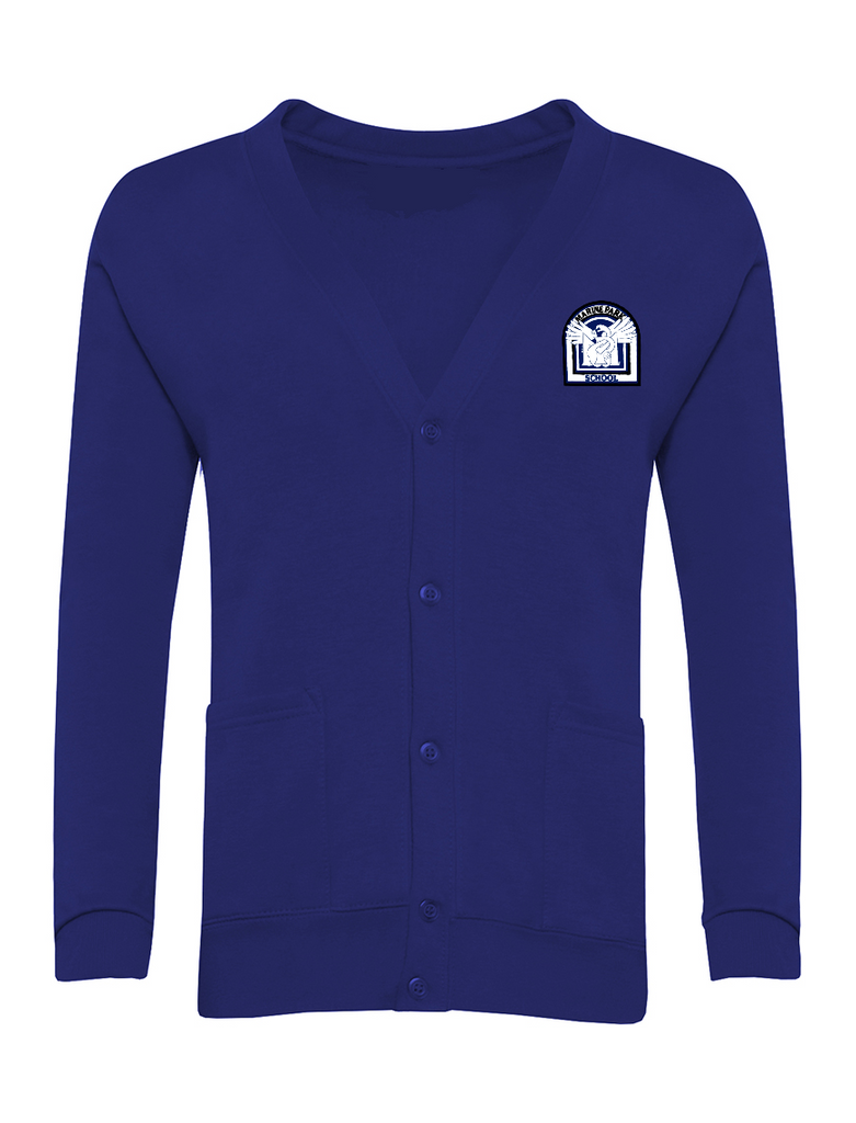 Royal blue cardigan sales sweater