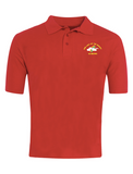 Our Lady Of The Rosary - Rainbows Nursery Red Polo
