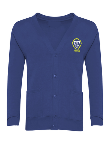 Our Lady Of The Rosary R.C.V.A. Primary School - Peterlee Royal Blue Cardigan