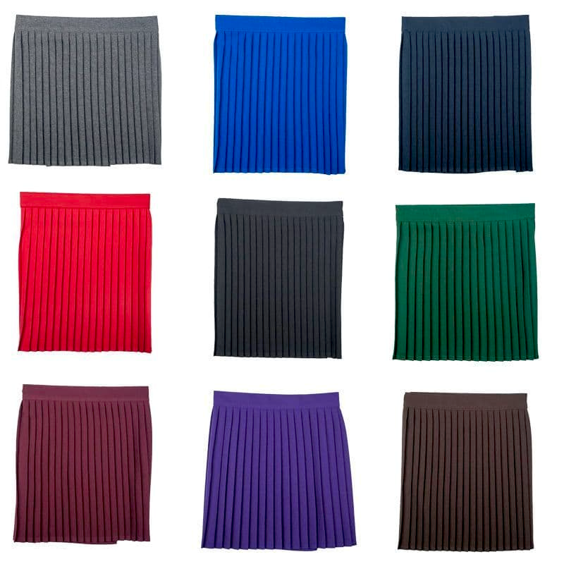 Royal blue sales pleated netball skirt