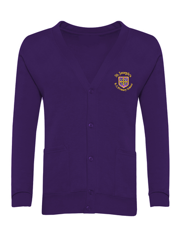 St Joseph's R.C. Primary School - Sunderland Purple Cardigan