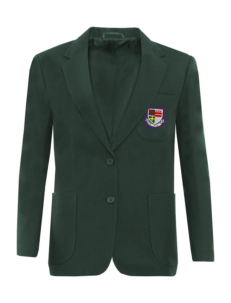 St Robert of Newminster Catholic School Girls Green Blazer NEW SEPTEMBER 2024