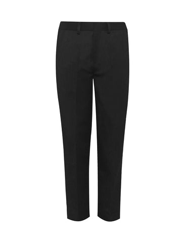 Boys Black Pull Up Trousers