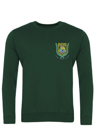 Hylton Castle Primary School Bottle Green Sweatshirt