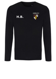 Hebburn Comprehensive School Black Long Sleeve Performance T-Shirt