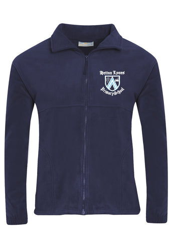 Hetton Lyons Primary School Navy Fleece Jacket