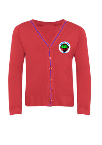 Holley Park Academy Red Cardigan (School Council Only)