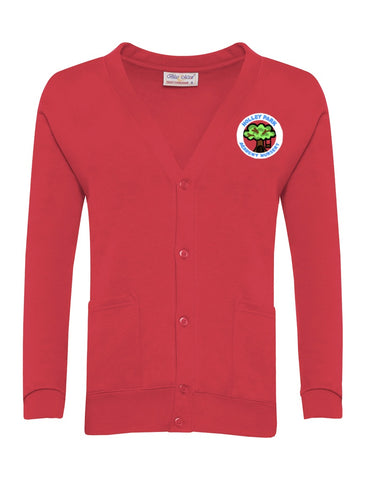 Holley Park Academy Nursery Red Cardigan