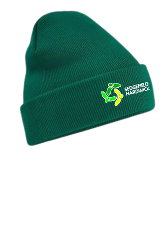 Sedgefield Hardwick Primary School Bottle Green Knitted Hat