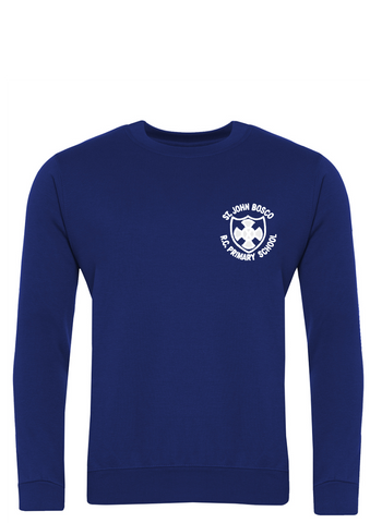 St John Bosco R.C. Primary School Royal Blue Sweatshirt