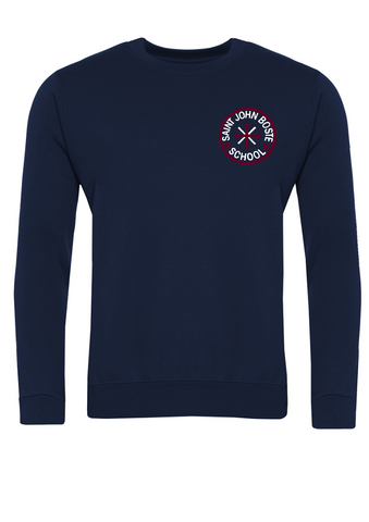 St John Boste R.C. Primary School Navy Sweatshirt
