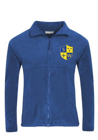St Wilfrid's R.C. Primary School Royal Blue Fleece Jacket