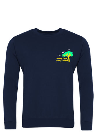 Thorney Close Primary School Navy Sweatshirt