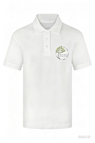 Silver Birch Primary School White Polo