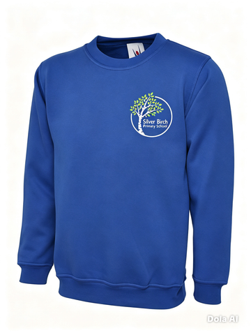 Silver Birch Primary School Royal Blue Sweatshirt
