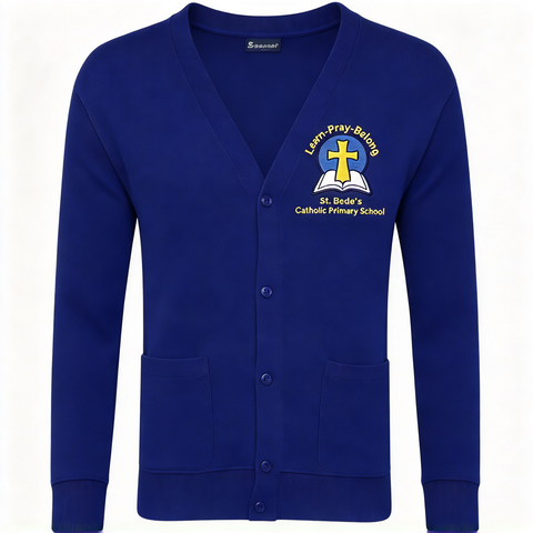 St Bede's Catholic Primary School - Washington Royal Blue Cardigan