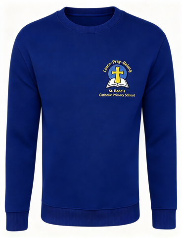 St Bede's Catholic Primary School - Washington Royal Blue Sweatshirt