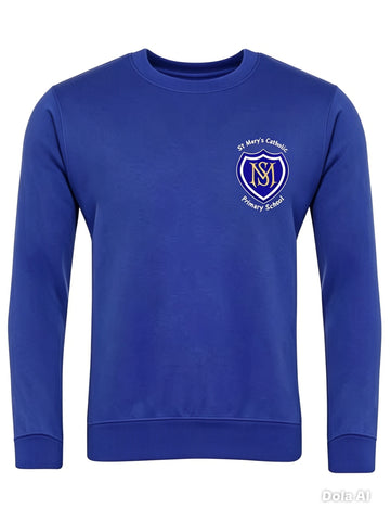 St Mary's Catholic Primary School Royal Blue Sweatshirt
