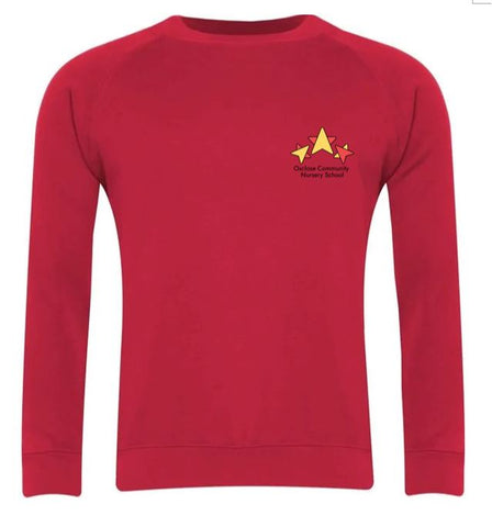 Oxclose Community Nursery School Red Sweatshirt