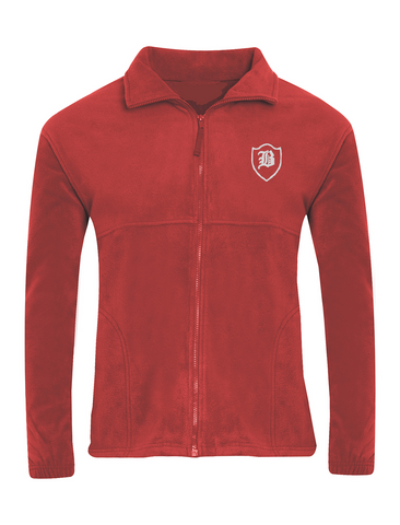 Barnes Infant Academy Red Fleece Jacket