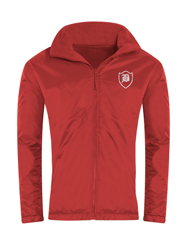 Barnes Infant Academy Red Showerproof Jacket