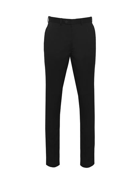 Buy Men Black Solid Slim Fit Formal Trousers Online - 693372