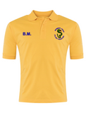 Bournmoor Primary School Yellow Polo With Initials