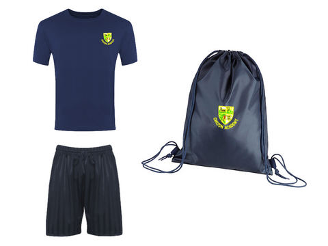 Chilton Academy Navy P.E. Package