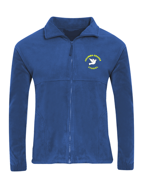 Royal blue columbia fleece best sale