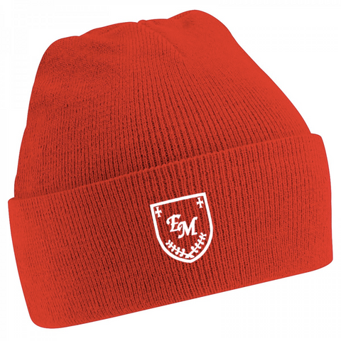 English Martyrs R.C. Primary School Red Knitted Hat