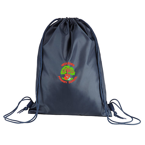 Hesleden Primary School Navy Gym Bag