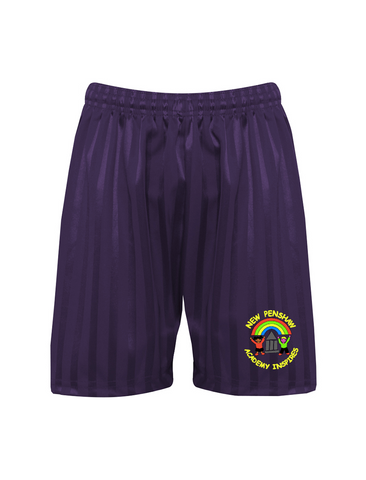 New Penshaw Academy Purple P.E. Shorts