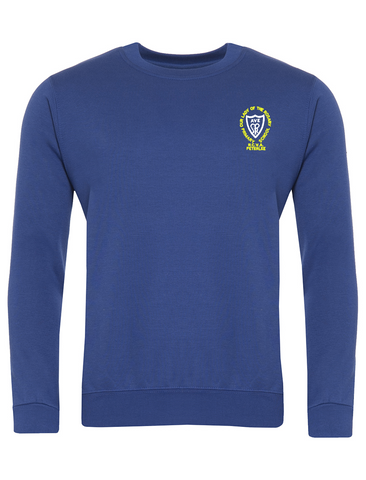 Our Lady Of The Rosary R.C.V.A. Primary School - Peterlee Royal Blue Sweatshirt