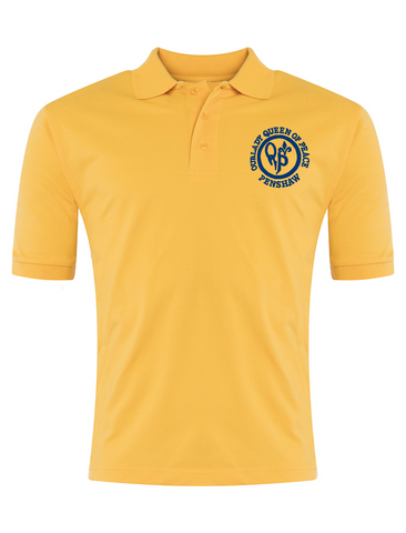 Our Lady Queen Of Peace Catholic School - Penshaw Gold Polo (Reception - Year 6)